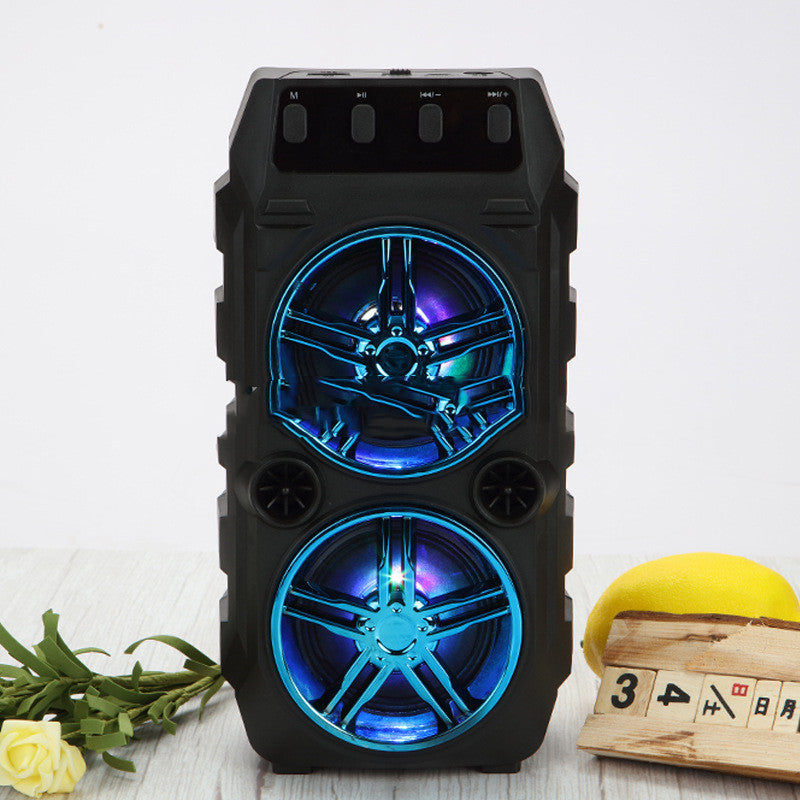 Wireless Bluetooth Speaker – Dual Drivers, Portable Outdoor Sound System
