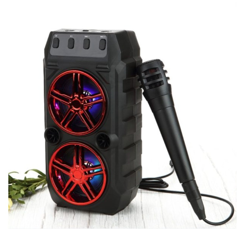 Wireless Bluetooth Speaker – Dual Drivers, Portable Outdoor Sound System