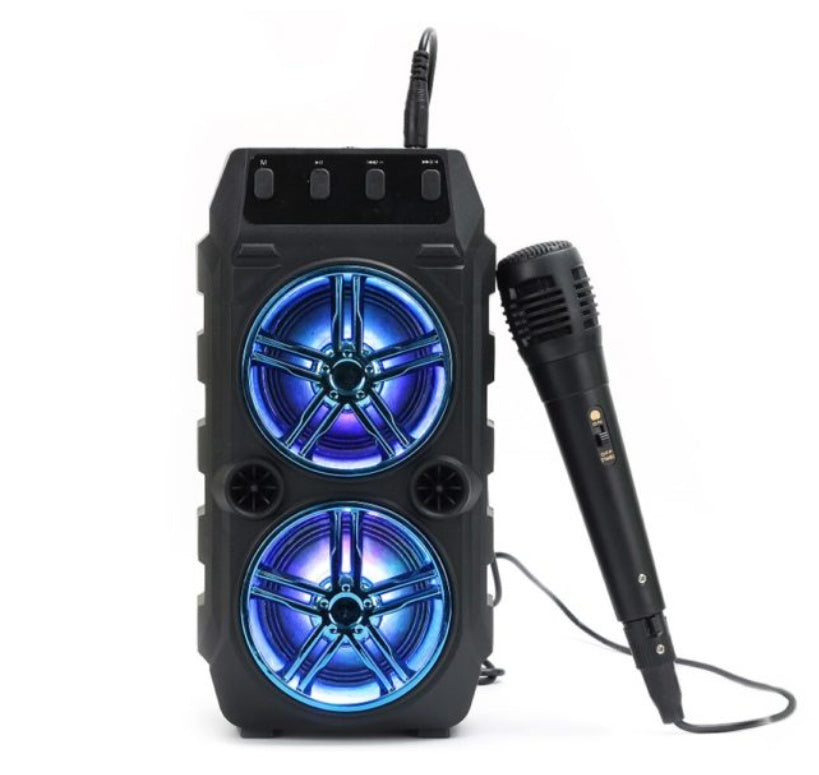 Wireless Bluetooth Speaker – Dual Drivers, Portable Outdoor Sound System