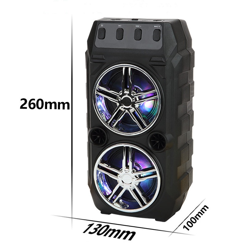 Wireless Bluetooth Speaker – Dual Drivers, Portable Outdoor Sound System