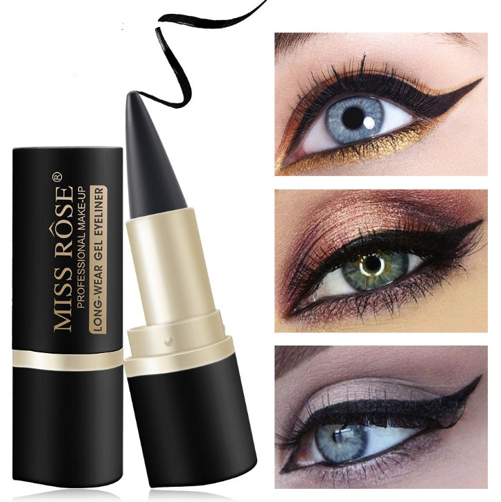 Waterproof Black Eyeliner Pen – Smudge-Proof Liquid Gel Pencil for Precise, Long-Lasting Eye Definition