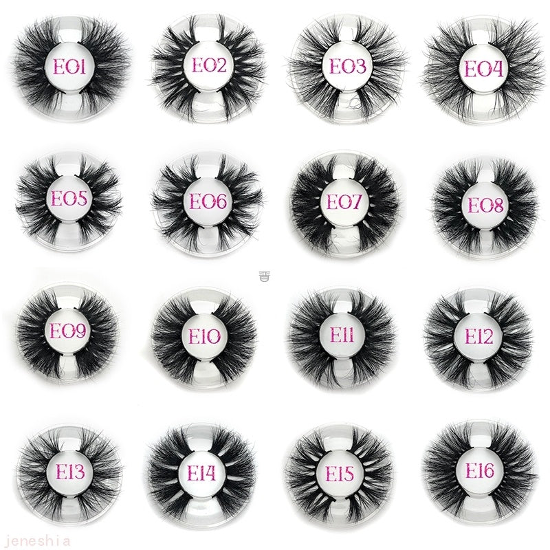 25mm Thick Strip Eyelashes - Wholesale Luxury Lashes
