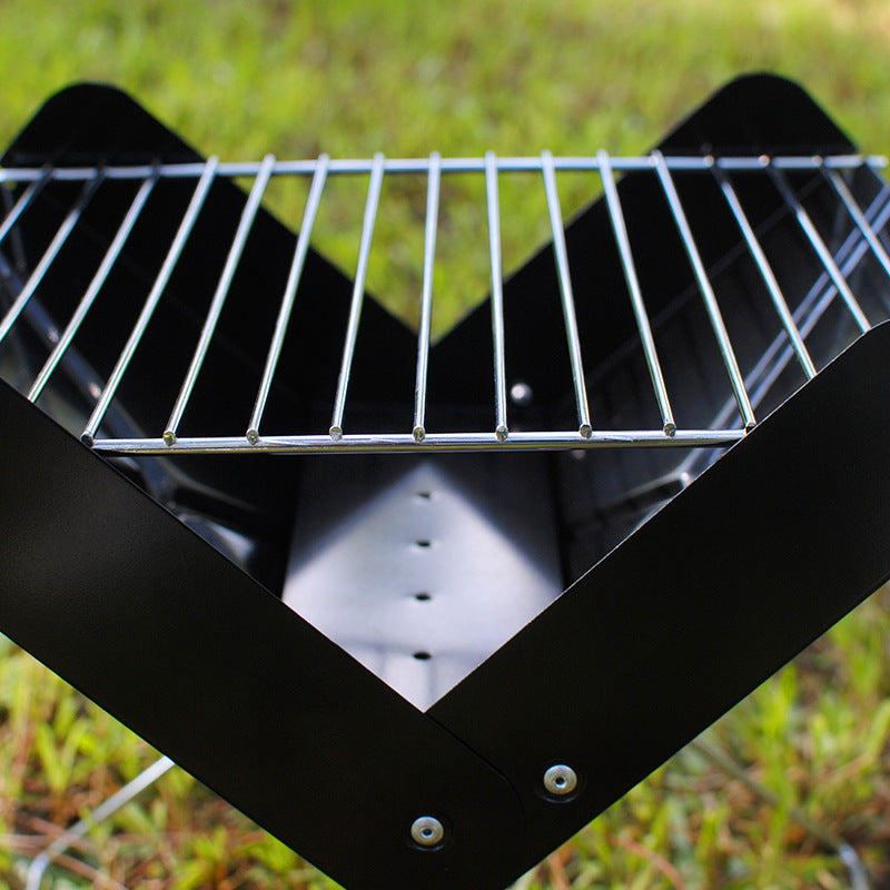 Portable Folding Grill – Compact BBQ for Outdoor & Indoor Use