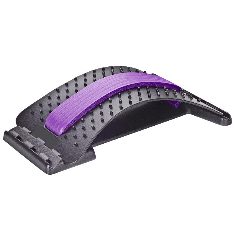 Adjustable Magnetic Back Stretcher – Acupressure Lumbar Support Massager for Pain Relief & Posture Correction