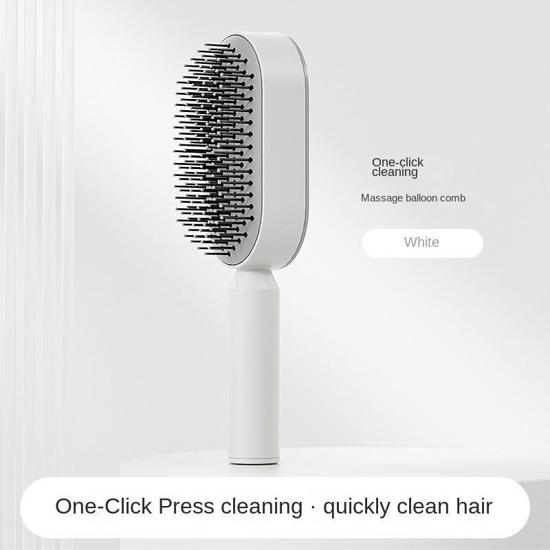 3D Self-Cleaning Hair Growth Comb – Scalp Massaging Brush to Promote Circulation & Reduce Hair Loss