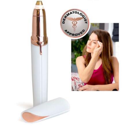 Precision Eyebrow Epilator – USB Rechargeable Electric Trimmer for Painless Hair Removal