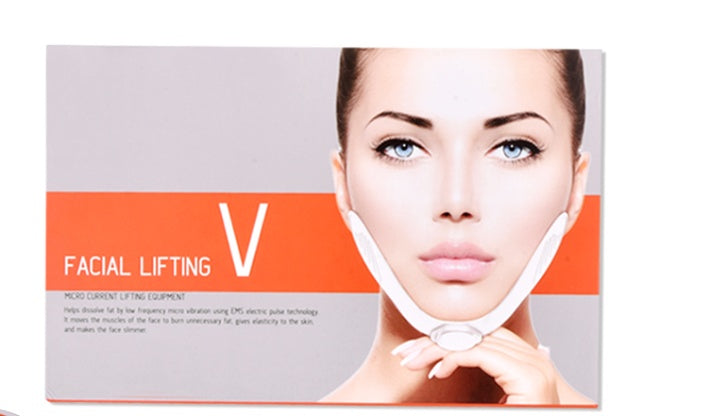 V-Shape Facial Slimming Massager – EMS Microcurrent Lifting Device for Jawline & Chin Contouring