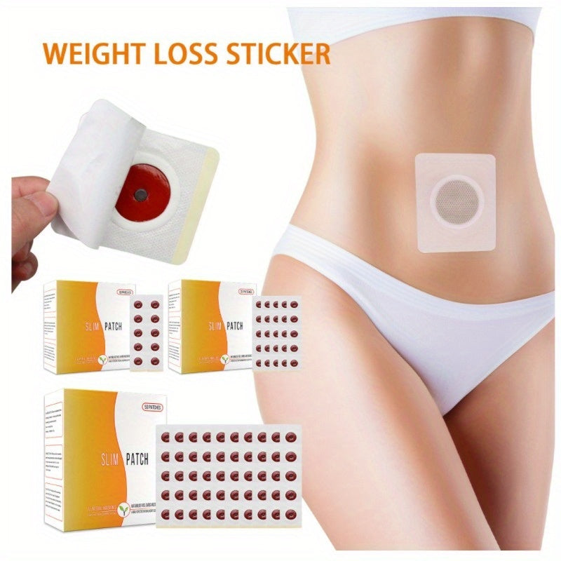 Magnetic Detox Slimming Navel Patch – Herbal Belly Button Sticker for Weight Loss & Bloating Relief