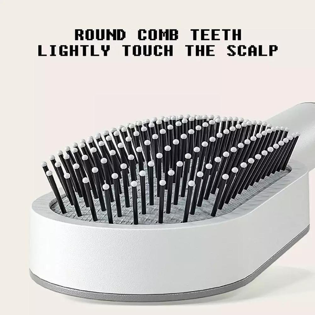 3D Self-Cleaning Hair Growth Comb – Scalp Massaging Brush to Promote Circulation & Reduce Hair Loss