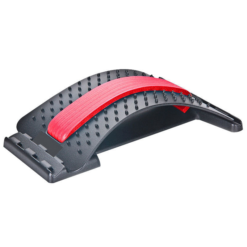 Adjustable Magnetic Back Stretcher – Acupressure Lumbar Support Massager for Pain Relief & Posture Correction