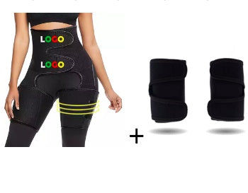 Adjustable Sports Waist Belt with Leg Straps – Neoprene Body Shaper for Enhanced Sweat & Support