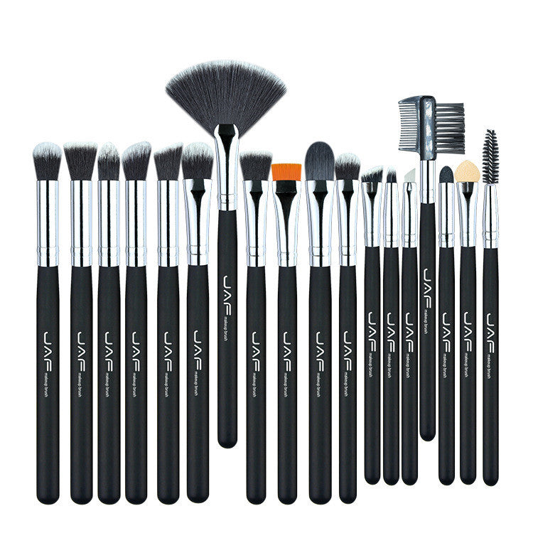 24-Piece Professional Makeup Brush Set – Complete Cosmetic Kit with Travel Pouch