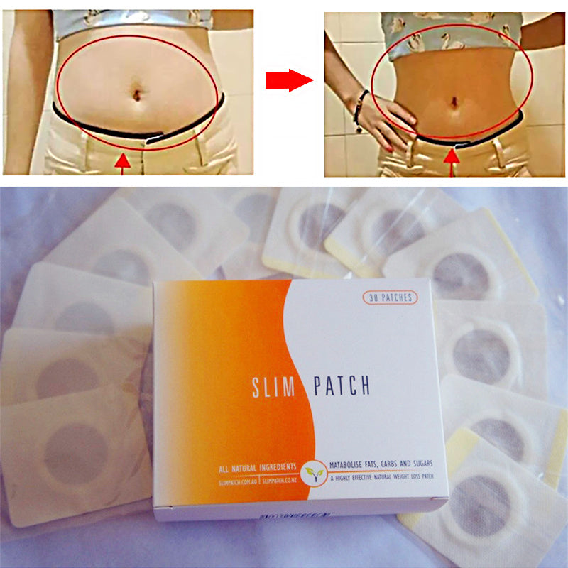 Magnetic Detox Slimming Navel Patch – Herbal Belly Button Sticker for Weight Loss & Bloating Relief