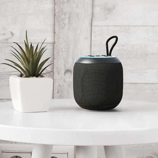 Outdoor Portable Waterproof Bluetooth Speaker – Heavy Bass, Compact Design, SD Card Support