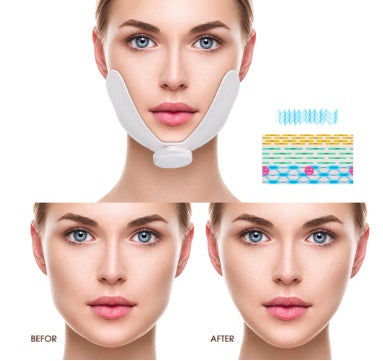 V-Shape Facial Slimming Massager – EMS Microcurrent Lifting Device for Jawline & Chin Contouring