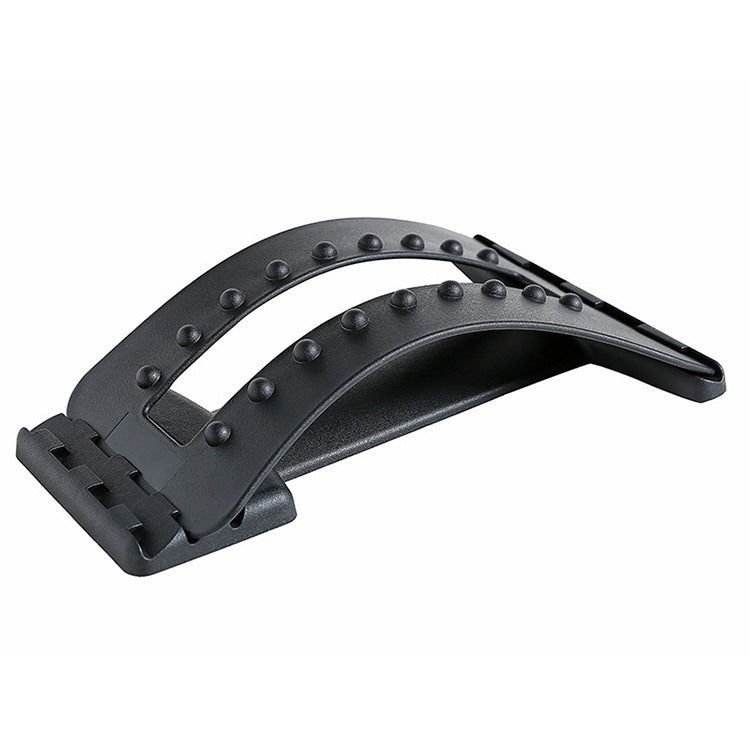 Adjustable Magnetic Back Stretcher – Acupressure Lumbar Support Massager for Pain Relief & Posture Correction