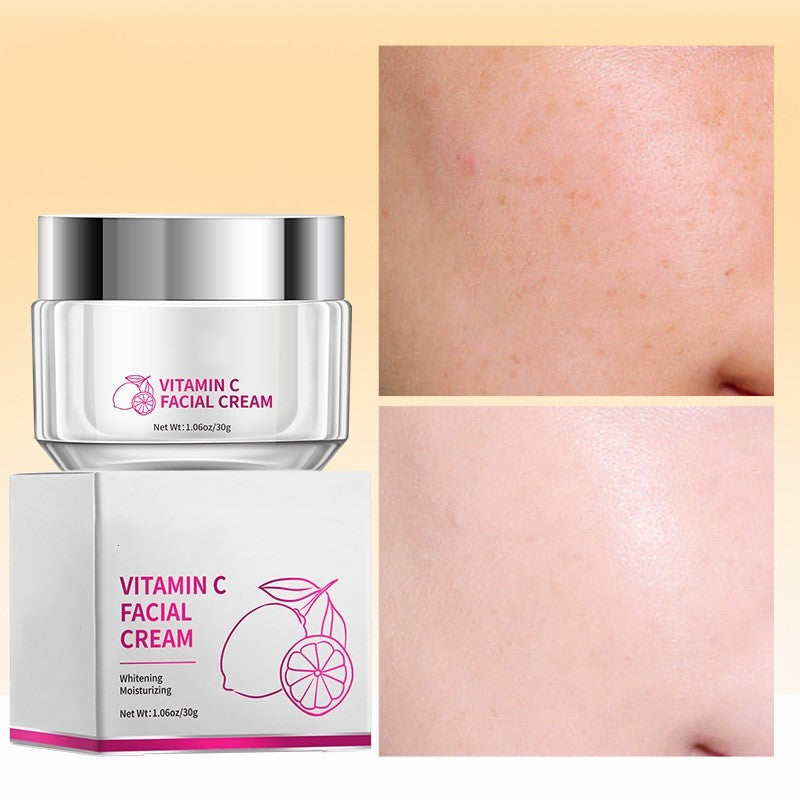 Vitamin C Face Cream – Brightening & Anti-Aging Daily Moisturizer with Hyaluronic Acid