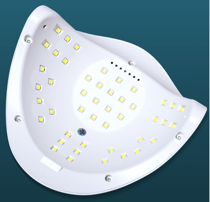 120W UV/LED Nail Lamp Dryer – Quick-Drying Gel Polish Curing Light with 45 LEDs & 4 Timer Settings