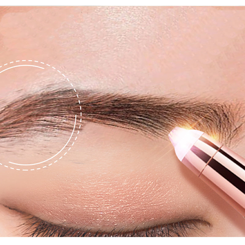 Precision Eyebrow Epilator – USB Rechargeable Electric Trimmer for Painless Hair Removal