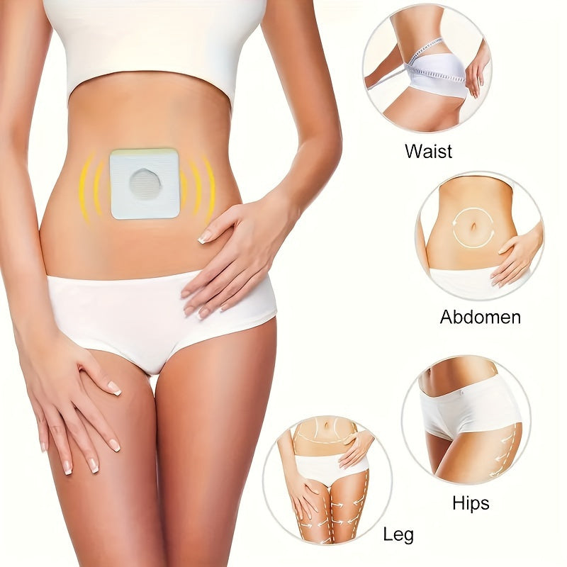 Magnetic Detox Slimming Navel Patch – Herbal Belly Button Sticker for Weight Loss & Bloating Relief