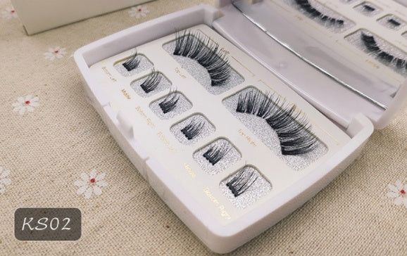 Magnetic Eyelashes with Integrated Storage Box – Glue-Free, Reusable False Lashes with Applicator