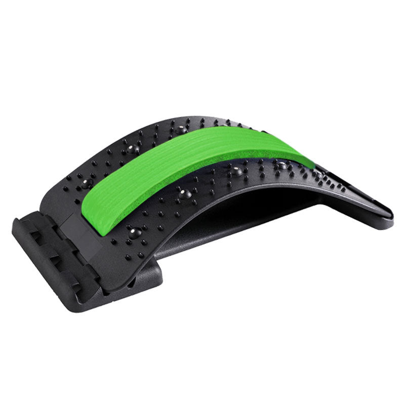 Adjustable Magnetic Back Stretcher – Acupressure Lumbar Support Massager for Pain Relief & Posture Correction