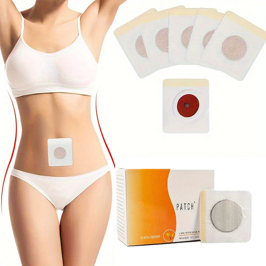 Magnetic Detox Slimming Navel Patch – Herbal Belly Button Sticker for Weight Loss & Bloating Relief
