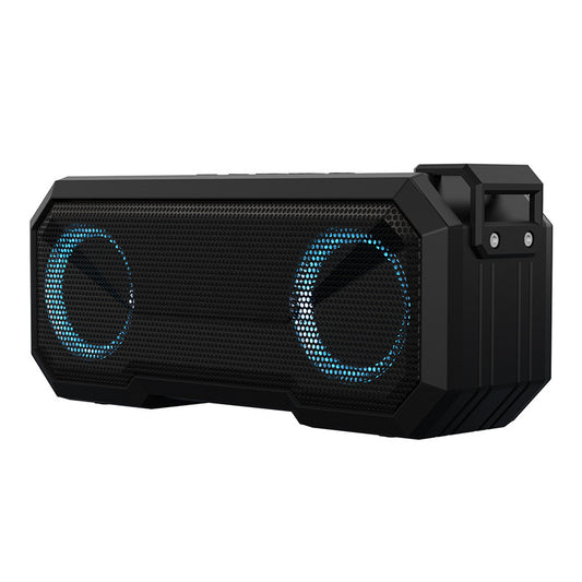 Waterproof Colorful Luminous Outdoor Wireless Speaker with Dual Speakers & Power Bank