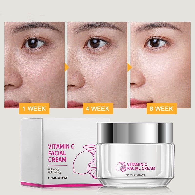 Vitamin C Face Cream – Brightening & Anti-Aging Daily Moisturizer with Hyaluronic Acid